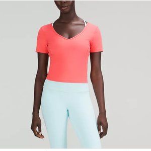 lululemon Align™ Tee NWT 8 Pale Rasberry